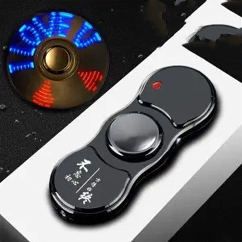 Holographic Light Up Design Fidget Spinner