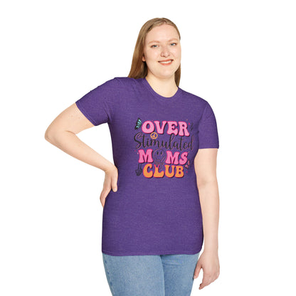 Overstimulated Mom's Club T-shirt