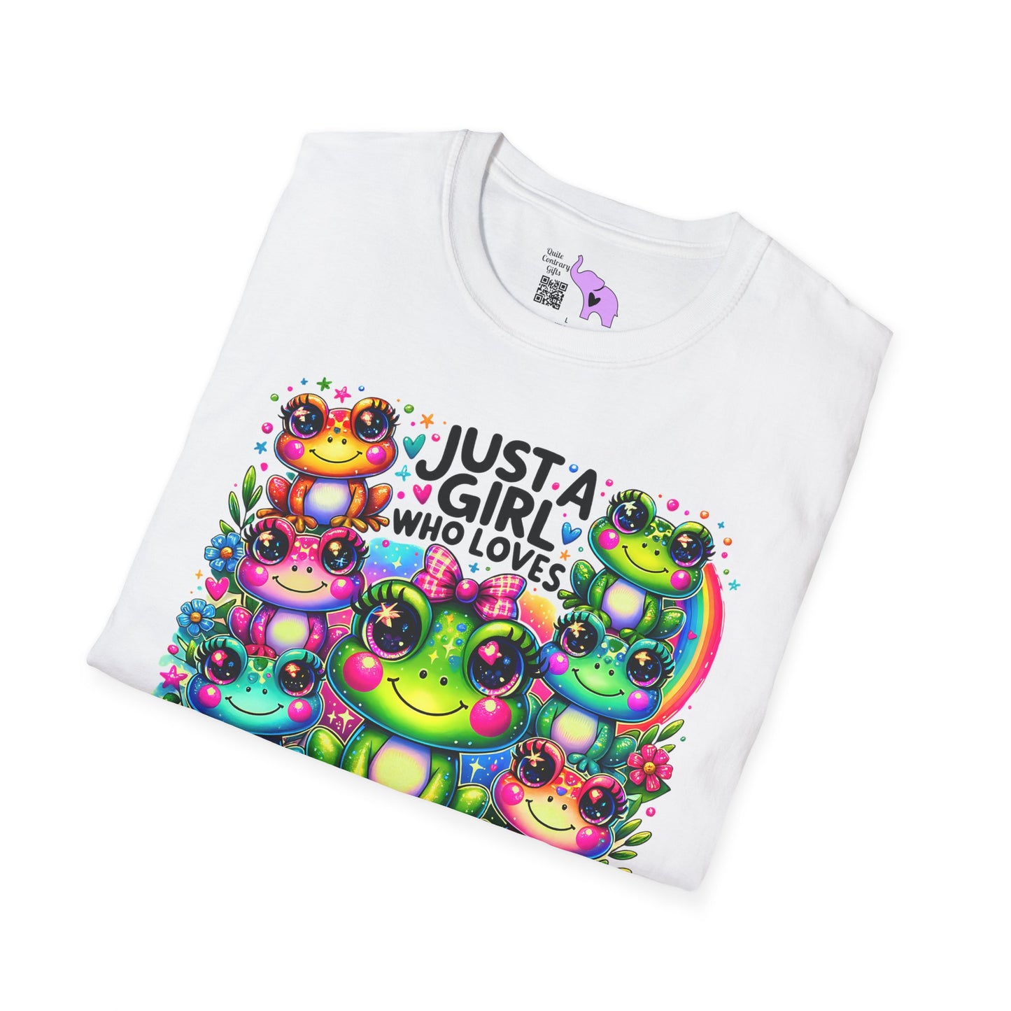 Just A Girl Who Loves Frogs Adult T-shirt