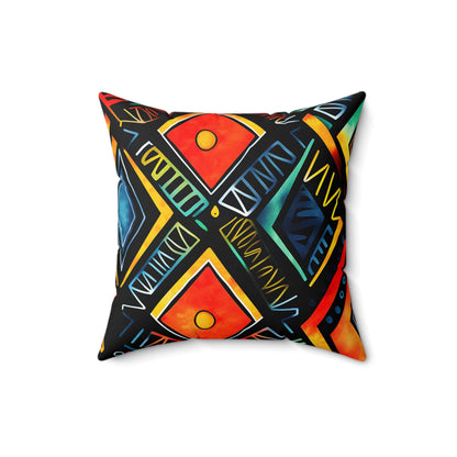 Abundance Rhythm Throw Pillow