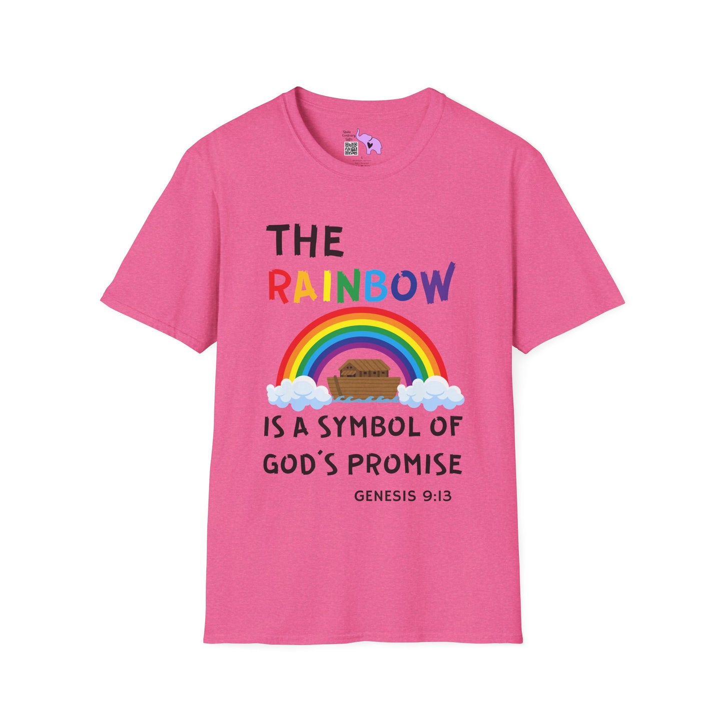 The Rainbow Is A Symbol of God's Promise Adult T-shirt