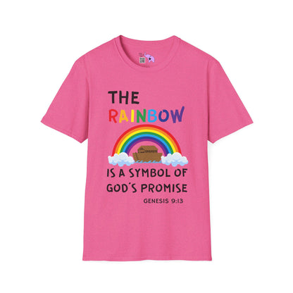 The Rainbow Is A Symbol of God's Promise Adult T-shirt