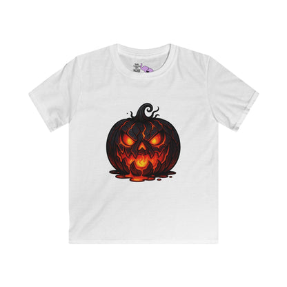 ""Inferno Jack-O’-Lantern Youth Softstyle Tee