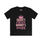 Daddy's Girl Mommy's World Kids Softstyle Tee