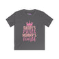 Daddy's Girl Mommy's World Kids Softstyle Tee