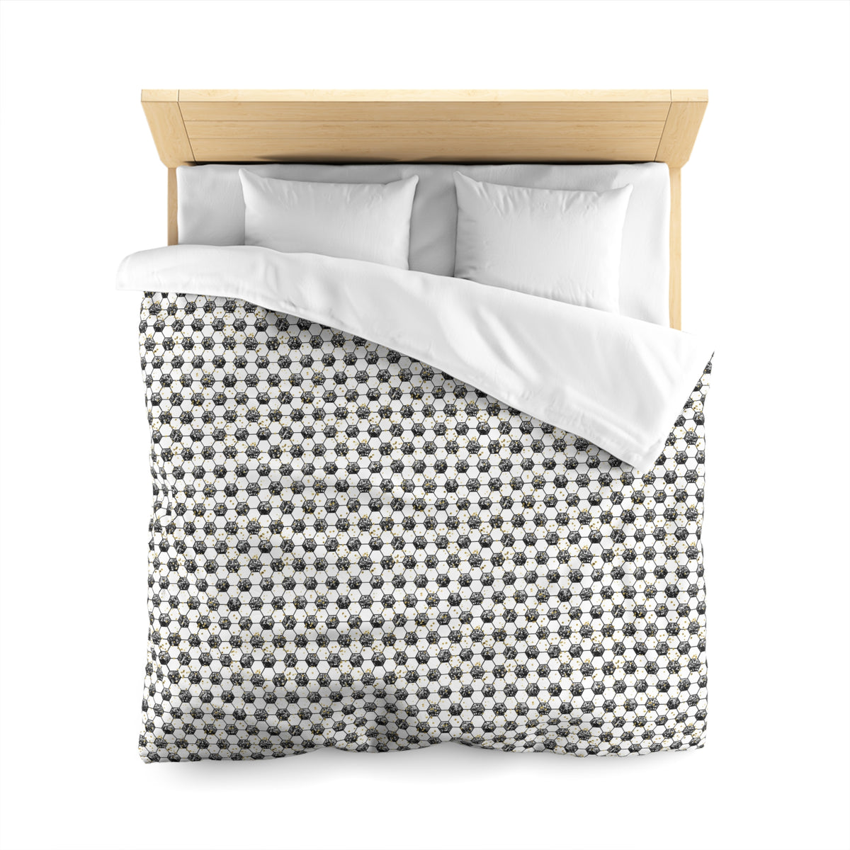 Soccer Gold Rush Microfiber Duvet Cover