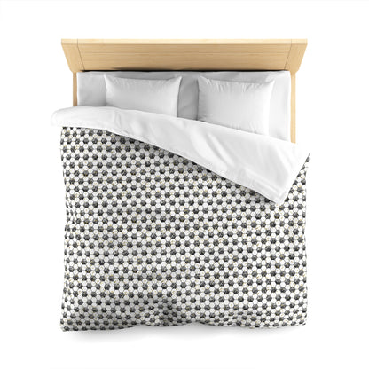 Soccer Gold Rush Microfiber Duvet Cover