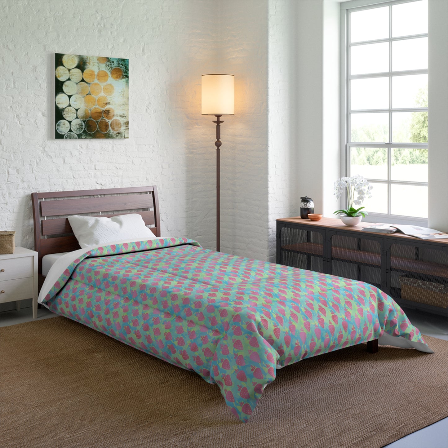 Strawberry Breeze Comforter