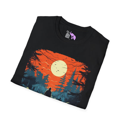 Creepy Cemetery 7 Adult T-shirt