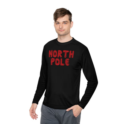 North Pole Adult Long Sleeve Tee