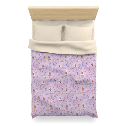 Lilac Meadow Keepsakes Microfiber Duvet Cover