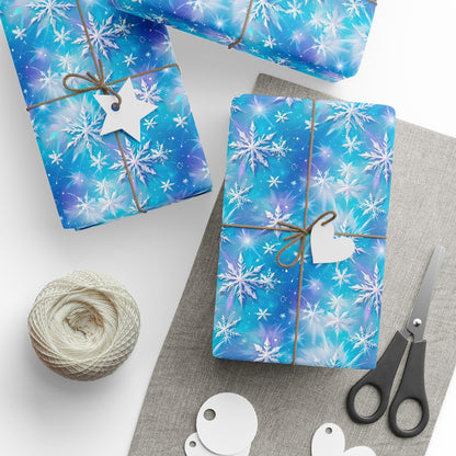 Frosted Elegance Wrapping Paper