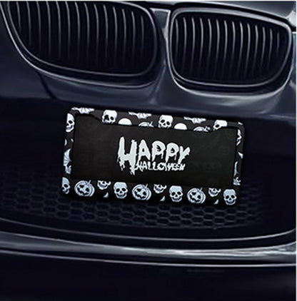 Halloween Vehicle License Plate Frames - 3 Styles to Choose From