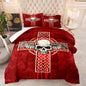 Gothic Skull Comforter Set – Dark Alternative Bedding Collection