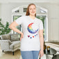 Colorfall Heart Moon Adult T-shirt