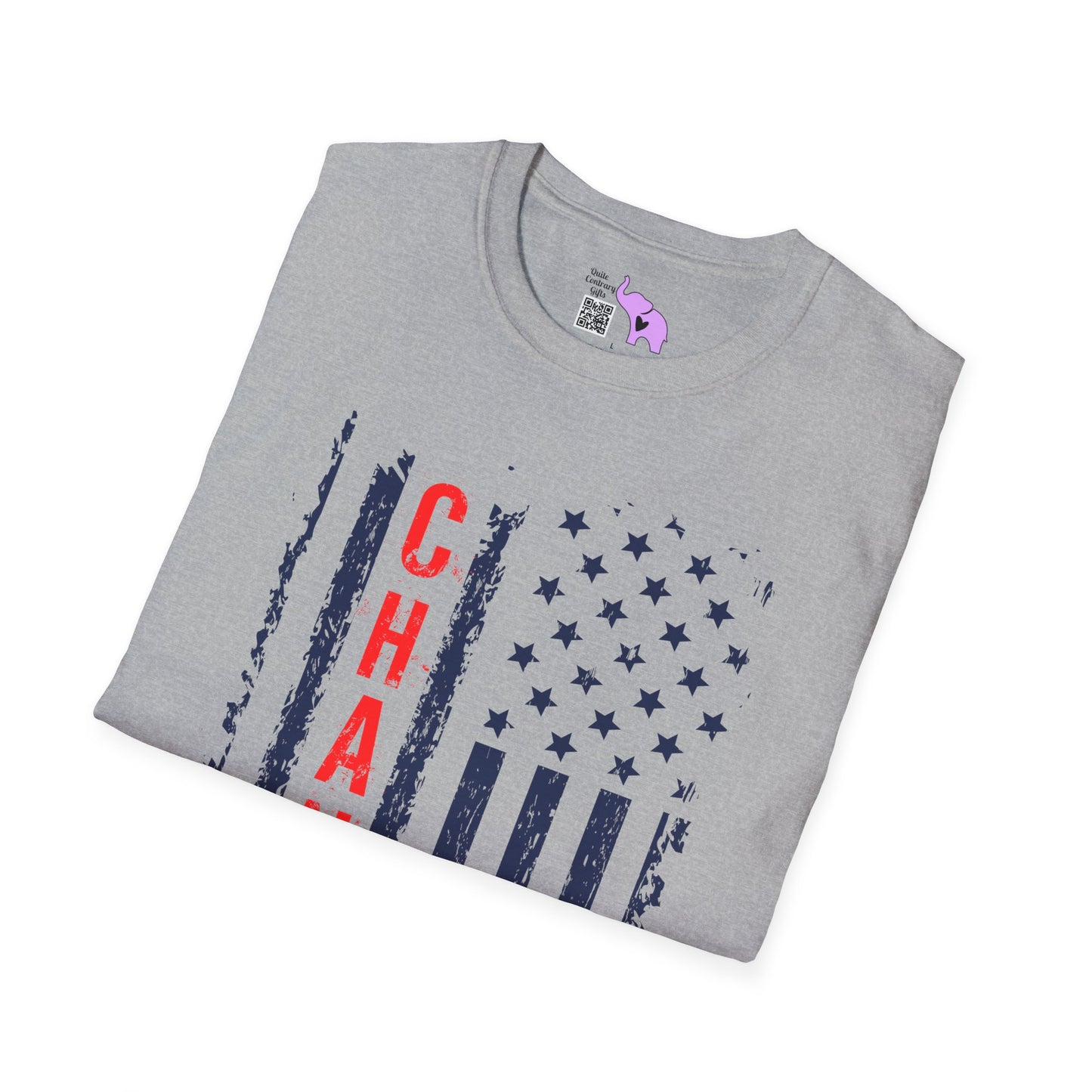 Change American Flag Adult T-shirt