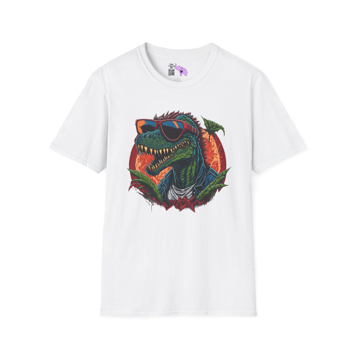 Cool Dinosaur Adult T-shirt