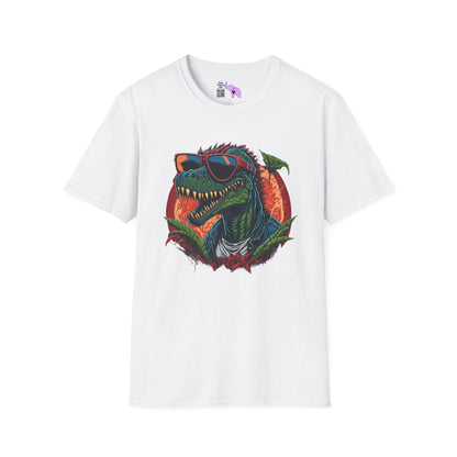 Cool Dinosaur Adult T-shirt