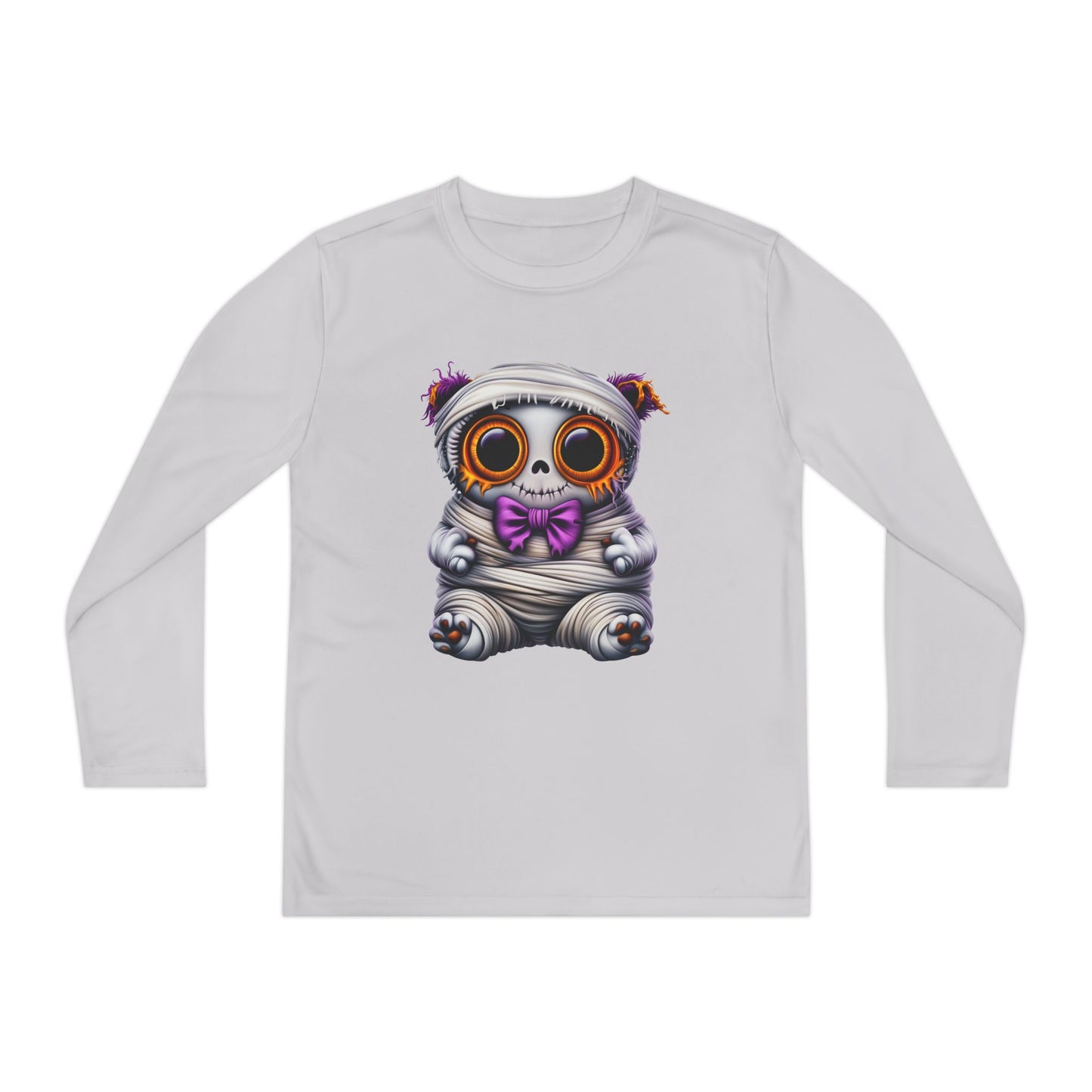Mummy Bear Youth Long Sleeve Tee