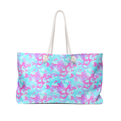 Cotton Candy Camo Weekender Bag