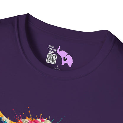 Colorful Cow Adult T-shirt