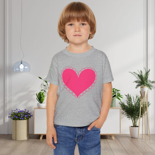 Heart 4 Heavy Cotton™ Toddler T-shirt