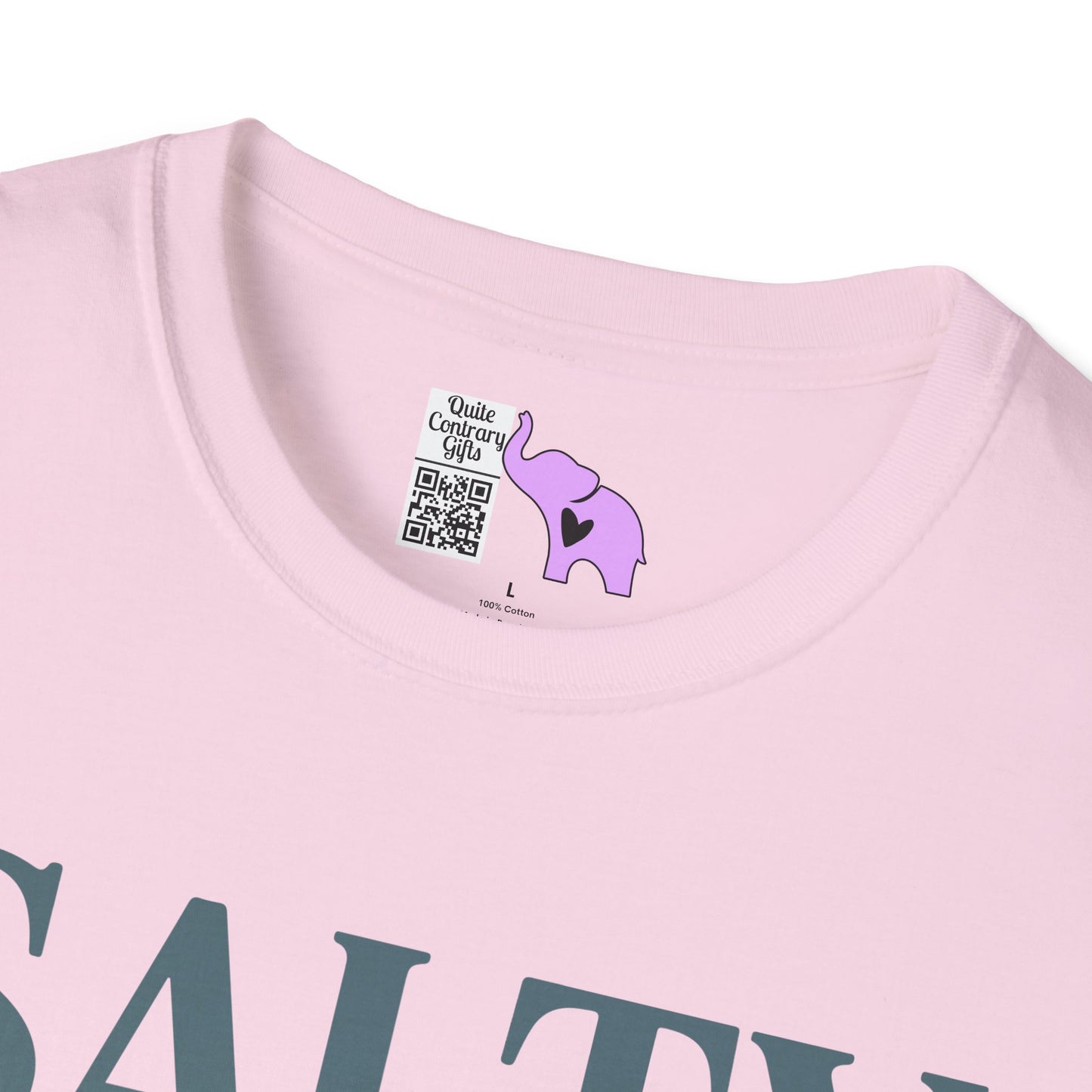 Salty LIl' Beach Adult T-shirt