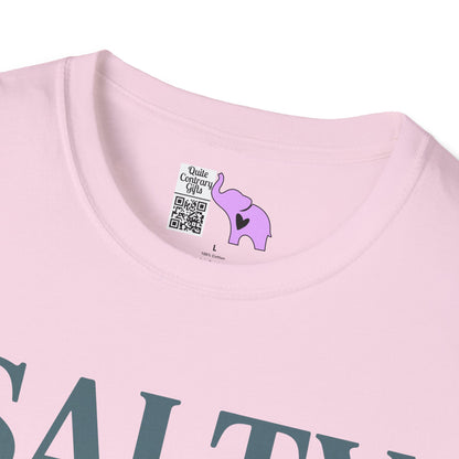 Salty LIl' Beach Adult T-shirt