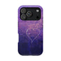 Purple Heart Wall MagSafe® Compatible Tough Case for iPhone