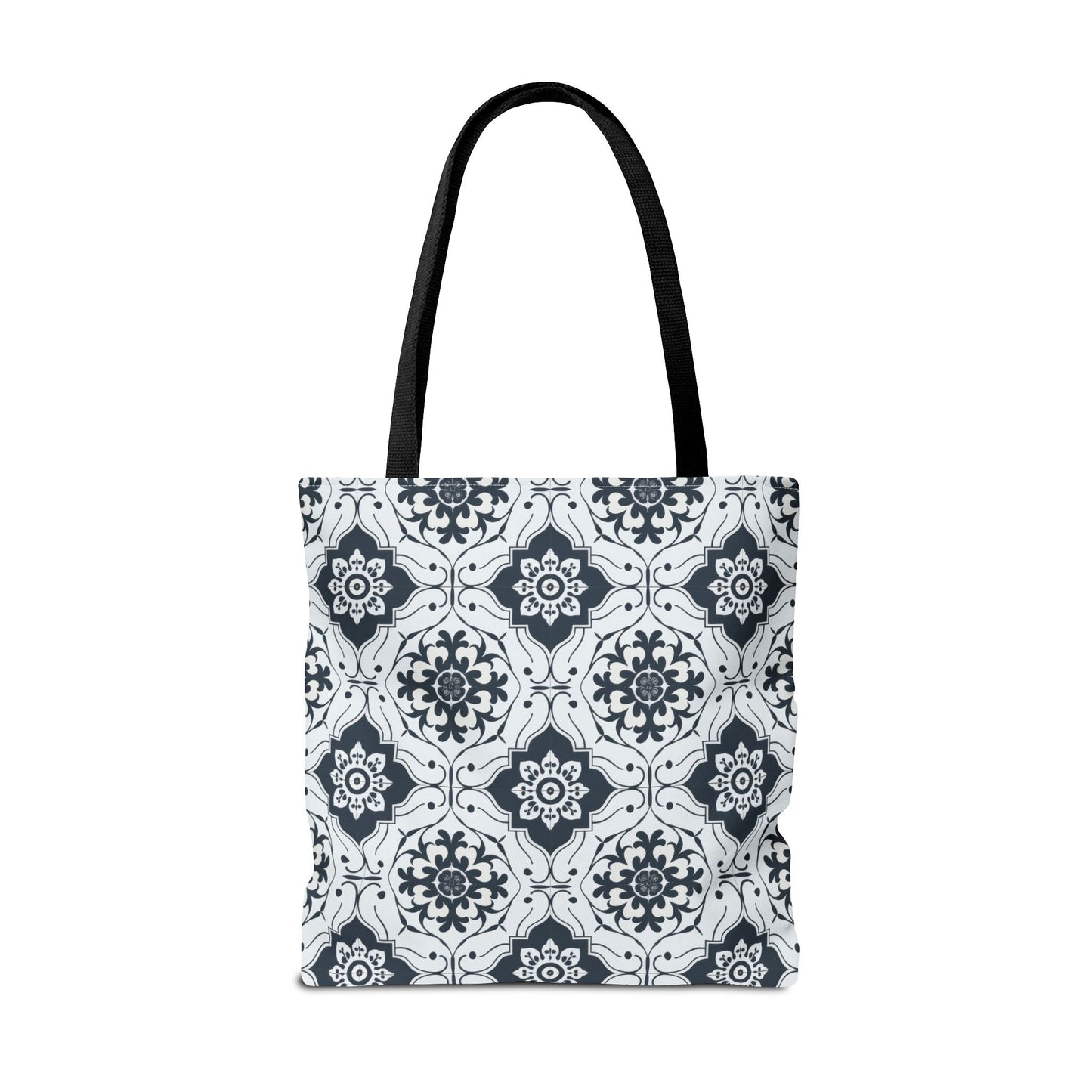 Lisbon Noir Canvas Tote Bag