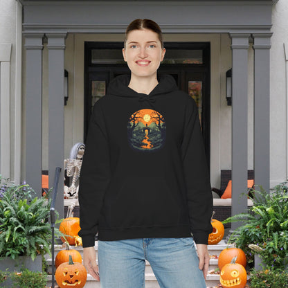 Creepy Cemetery 10 Heavy Blend™ Hooded Sweatshirt
