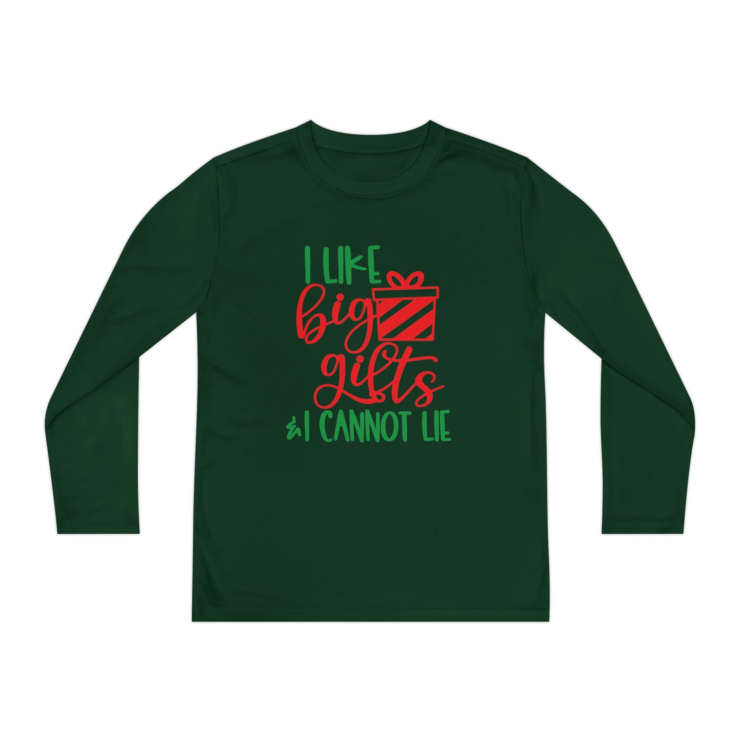 I Like Big Gifts & I Cannot Lie Youth Long Sleeve Tee