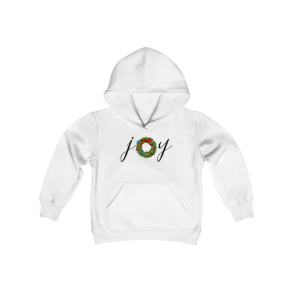 Joy w/Wreath Youth Hoodie