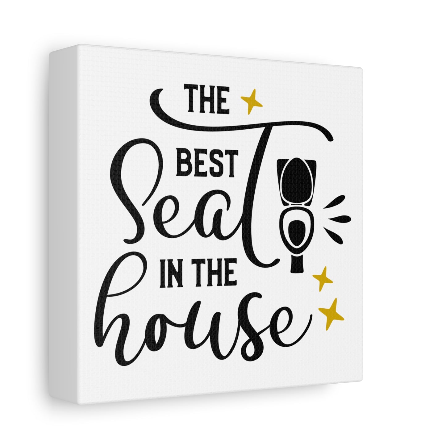 The Best Seat In The House Canvas Art