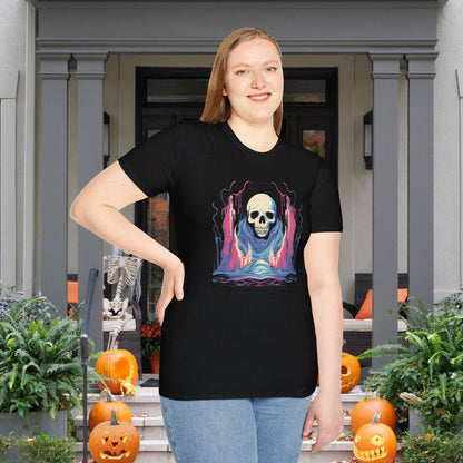 Creepy Ghost 2 Adult T-shirt