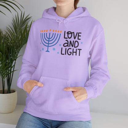 Hanukkah Love & Light Heavy Blend™ Hooded Sweatshirt