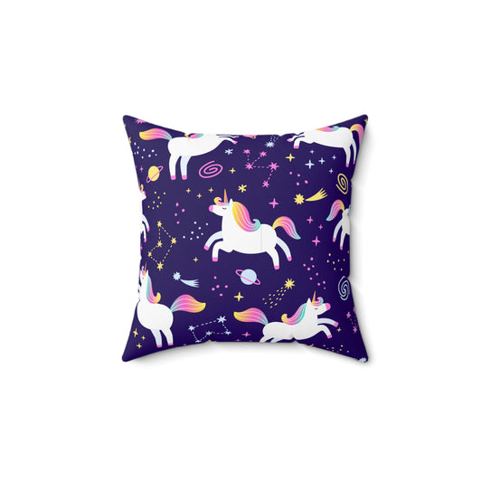 Unicorniverse Throw Pillow