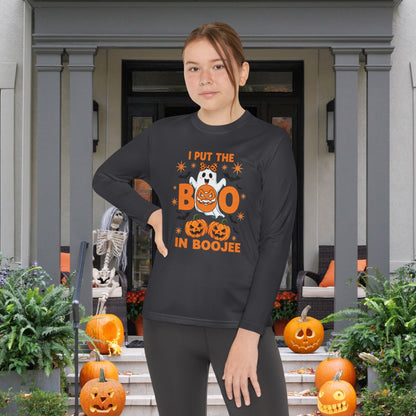I Put the Boo in Boojee Youth Long Sleeve Tee
