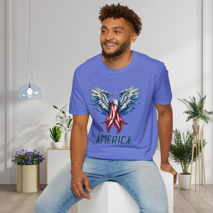 1776 America Eagle Adult T-shirt