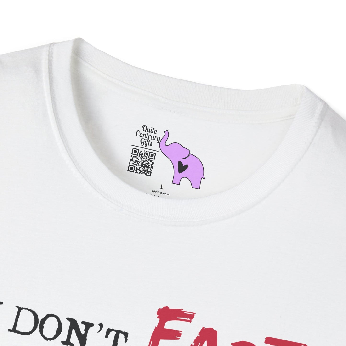 I Don't Fart I Just Whisper in my Pants... Adult T-shirt