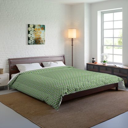 Emerald Star Garden Comforter