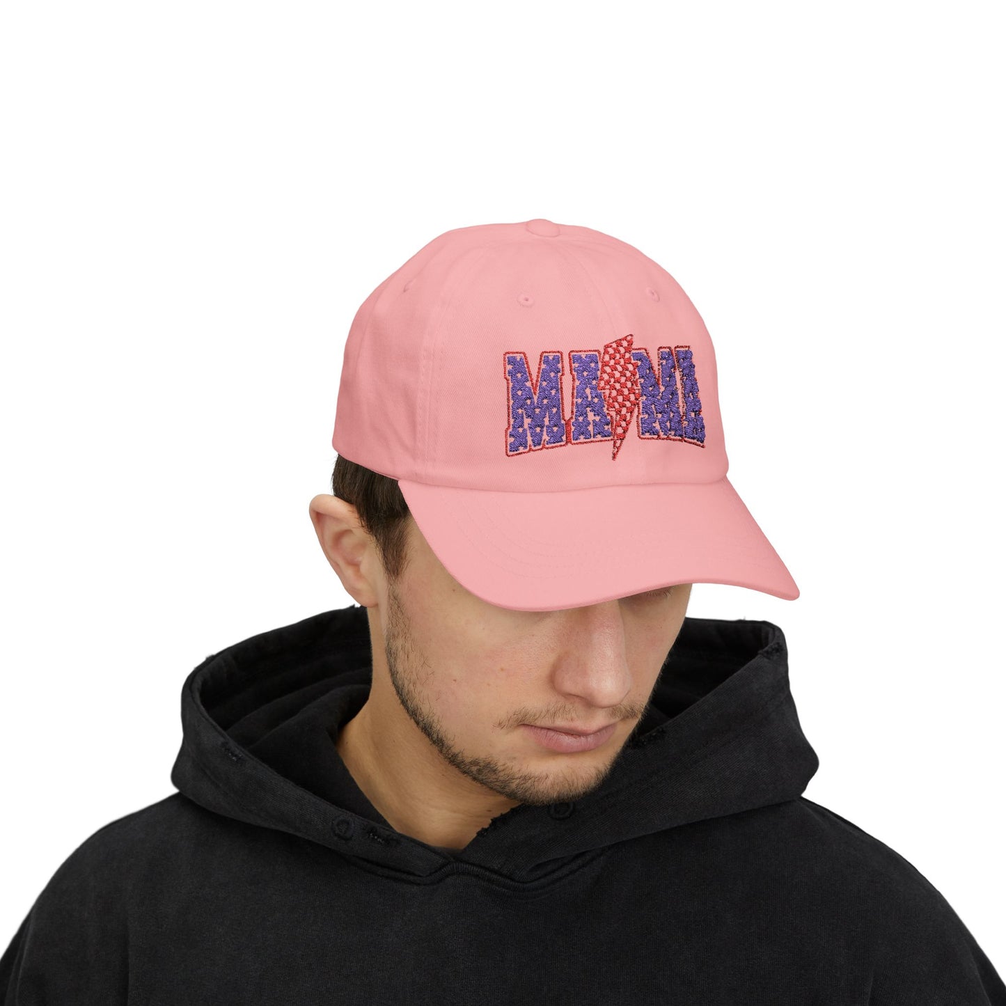 Mama Stars & Stripes Embroidered Classic Dad Cap