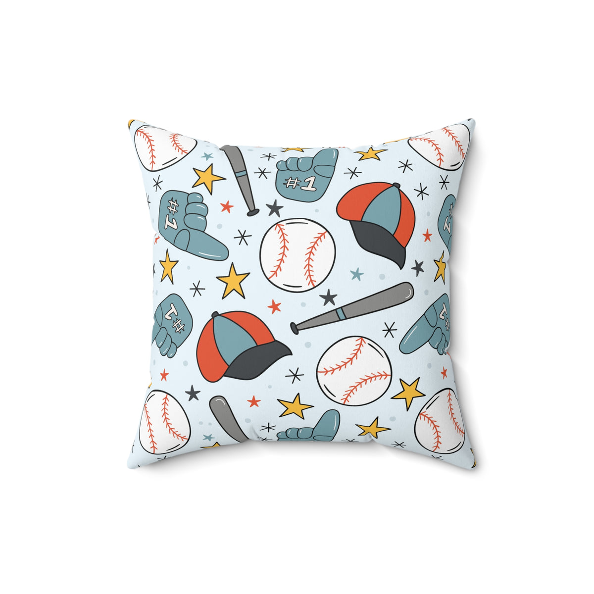 Home Run Heroes Throw Pillow