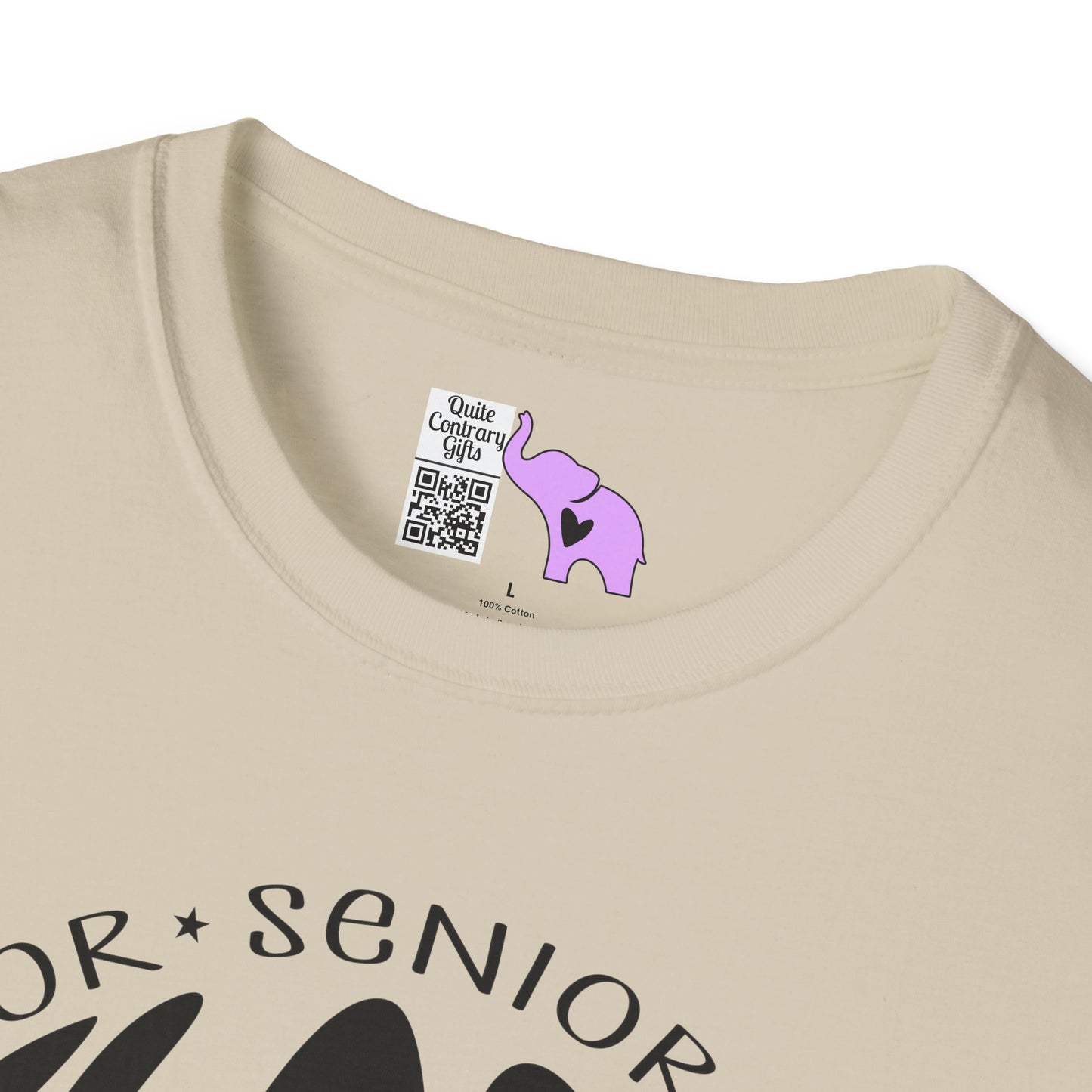 Round Senior Class of 2027 Adult T-shirt