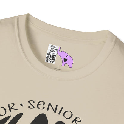 Round Senior Class of 2027 Adult T-shirt