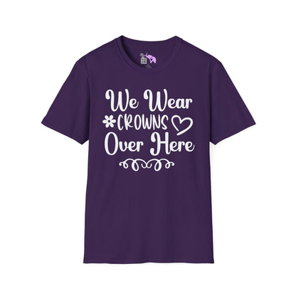 We Wear Crowns Over Here Adult T-shirt