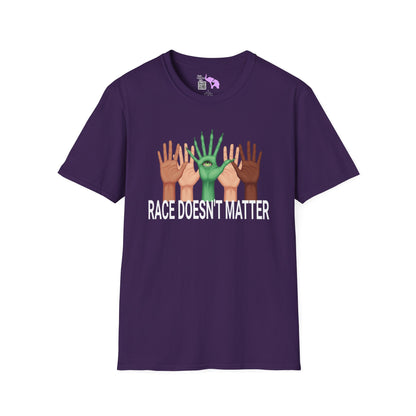Race Doesn't Matter Adult T-shirt