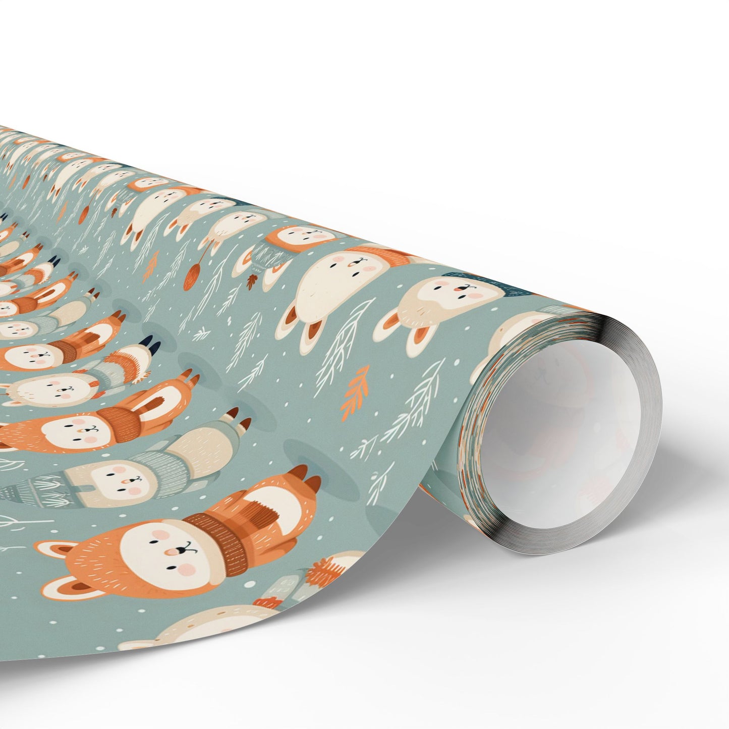 Snowy Bear Magic Wrapping Paper
