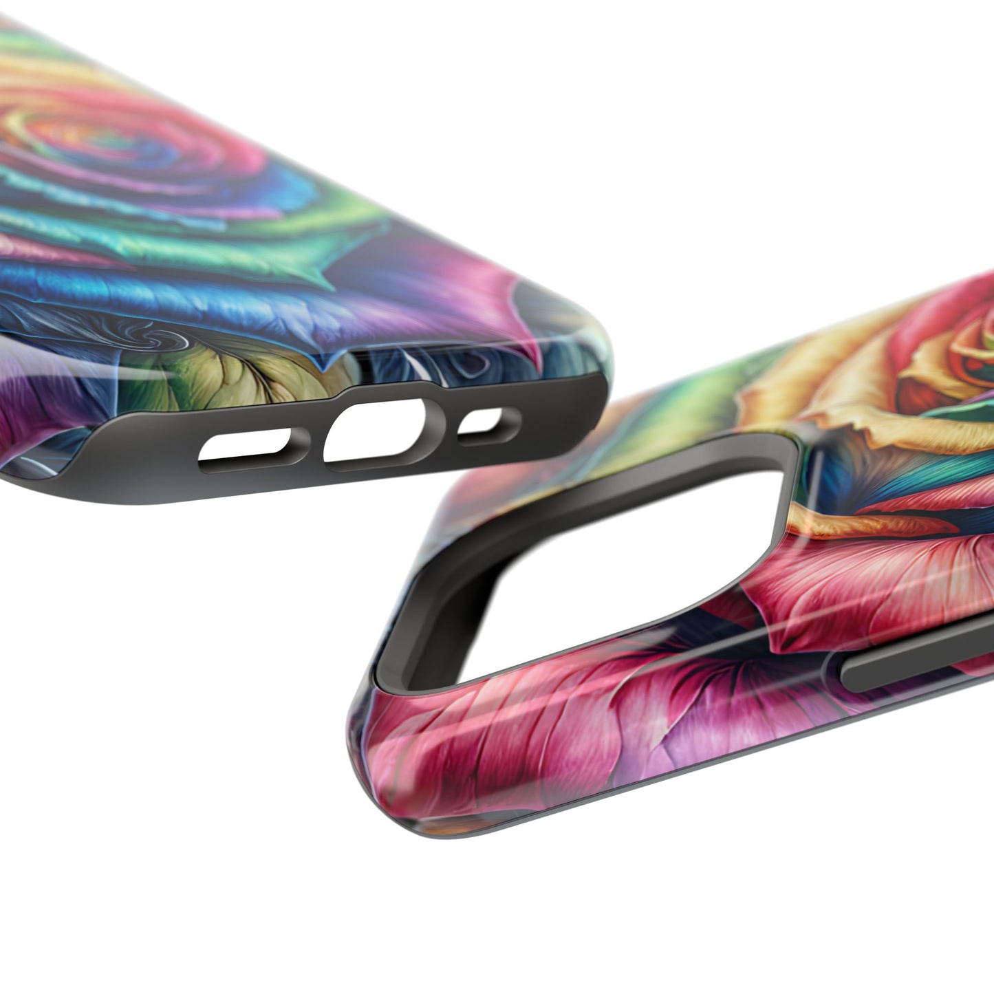 Colorful Rose MagSafe® Compatible Tough Case for iPhone