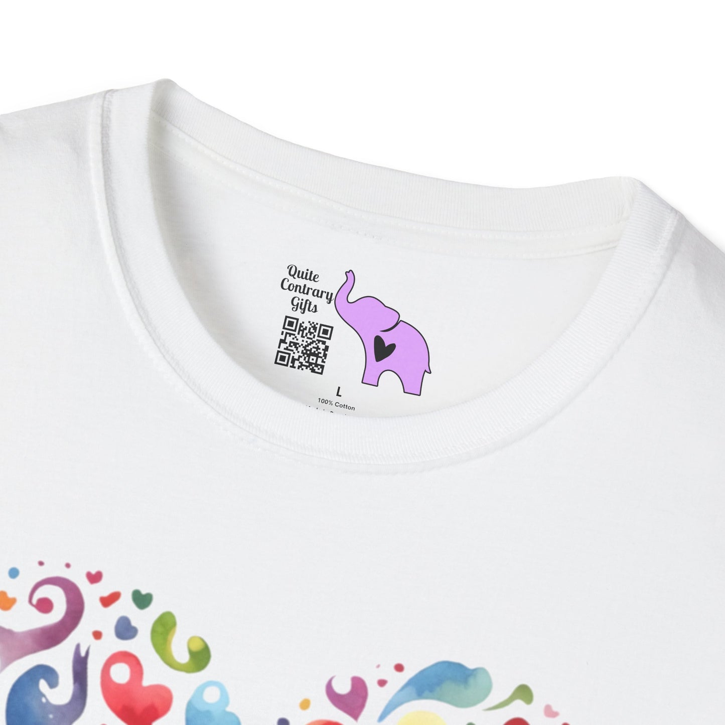 Hearts That Speak Adult T-shirt